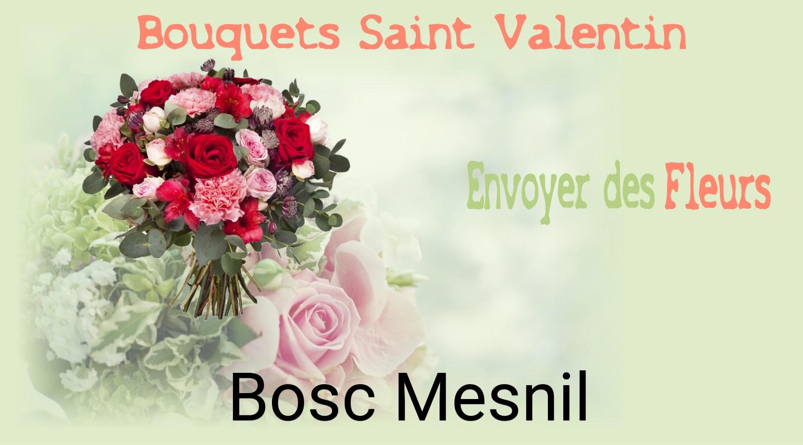 Roses de Saint-Valentin livrées à Bosc-Mesnil